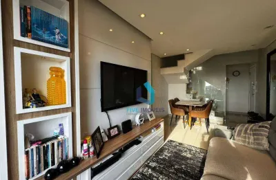 Cobertura à venda, 120 m² por r$ 998.000,00 - vila castelo - são paulo/sp