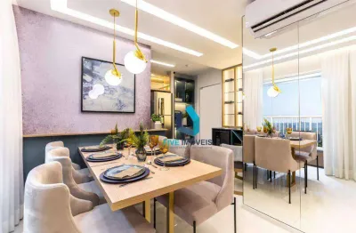 Apartamento com 1 dormitório à venda, 41 m² por r$ 419.000,00 - campo grande - são paulo/sp