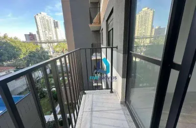 Apartamento com 1 dormitório à venda, 27 m² por r$ 375.000,00 - campo belo - são paulo/sp