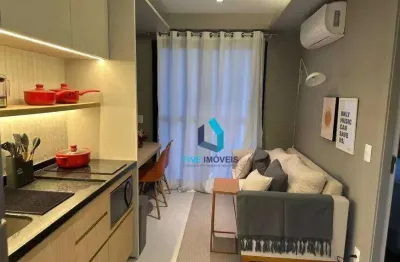 Apartamento com 1 dormitório à venda, 27 m² por r$ 465.000,00 - campo belo - são paulo/sp