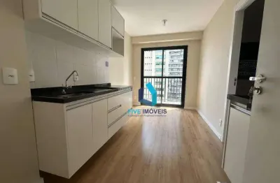Apartamento com 1 dormitório para alugar, 27 m² por r$ 3.195,00/mês - campo belo - são paulo/sp