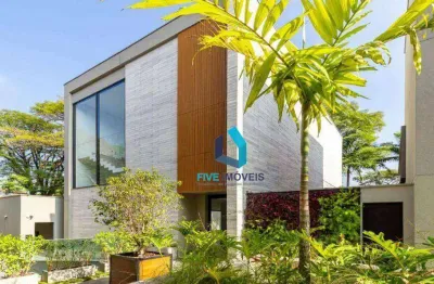 Casa com 5 dormitórios à venda, 869 m² por r$ 11.200.000,00 - brooklin - são paulo/sp