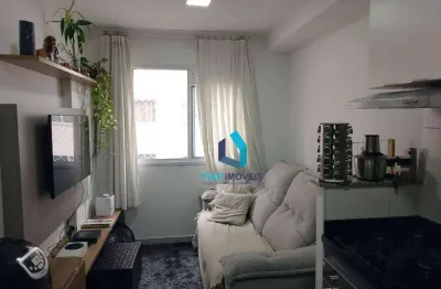 Apartamento com 1 dormitório para alugar, 27 m² por r$ 2.120,00/mês - jardim cidália - são paulo/sp