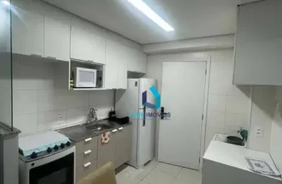 Apartamento mobiliado para locação com 2 quartos no condomínio edvard carmilo iii no bairro vila sônia.