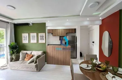 Apartamento com 2 dormitórios, 64 m² - venda por r$ 540.000,00 ou aluguel por r$ 4.169,00/mês - interlagos - são paulo/sp