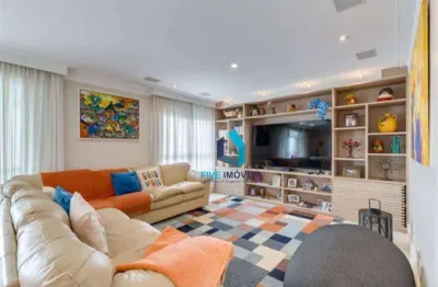 Apartamento à venda, 185 m² por r$ 2.140.000,00 - campo grande - são paulo/sp