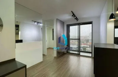 Apartamento com 2 dormitórios para alugar, 46 m² por r$ 3.000,00/mês - vila constança - são paulo/sp