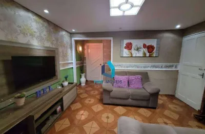 Casa com 2 dormitórios (1 suíte) 2 vagas, edícula e terraço – 80m²