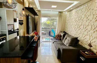 Apartamento com 2 dormitórios à venda, 61 m² por r$ 610.000,00 - vila castelo - são paulo/sp