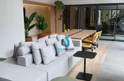 Studio com 1 dormitório, 23 m² - venda por r$ 500.000,00 ou aluguel por r$ 4.158,38/mês - vila madalena - são paulo/sp