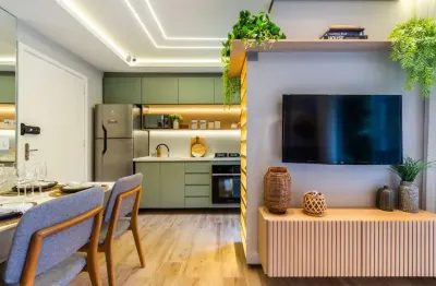 Apartamento com 2 dormitórios para alugar, 42 m² por r$ 3.000,00/mês - jurubatuba - são paulo/sp