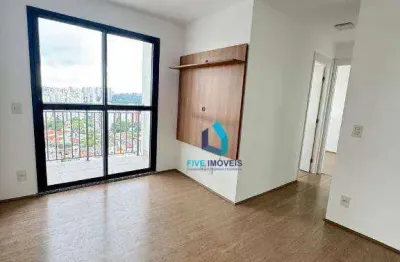 Apartamento com 2 dormitórios, 47 m² - venda por r$ 490.000,00 ou aluguel por r$ 3.480,00/mês - campininha - são paulo/sp