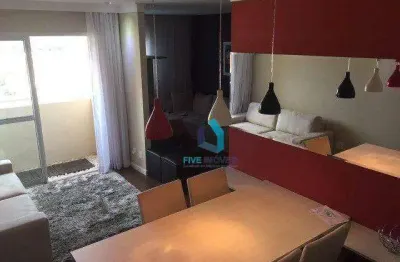 Apartamento com 3 dormitórios para alugar, 73 m² por r$ 5.118,00/mês - jardim umuarama - são paulo/sp