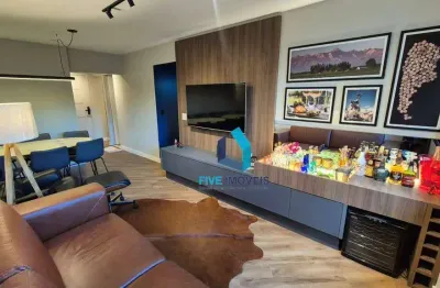 Fantástico Apartamento 70m2 em Moema totalmente mobiliado e decorado 1 quadra do shopping Ibirapuera e 2 do metro