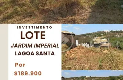 Terreno à venda na Sandro Cardoso De Souza, 185 e 187, Jardim Imperial, Lagoa Santa