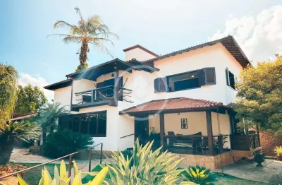 Sofisticação e requinte em um imóvel exclusivo - casa 06 quartos - 02 suítes - localização privilegiada - bairro praia angélica - lagoa santa/mg codigo: 154375