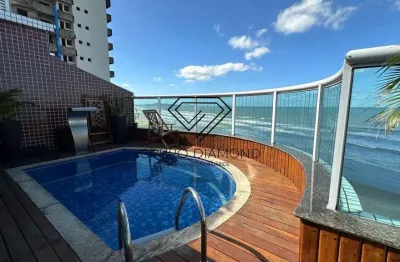 Cobertura duplex frente mar  com piscina para venda ou locação