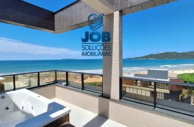 Incrível cobertura com 4 dormitórios frente mar no mariscal!!!