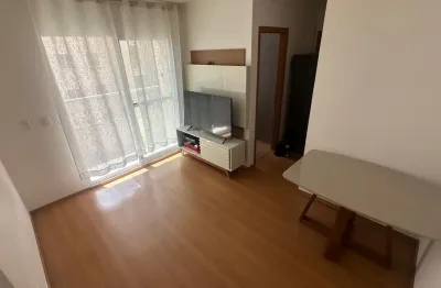 Apartamento com Sacada e Churrasqueira, Móveis Planejados e Semi-Mobiliado