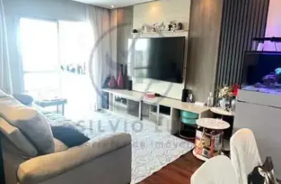 Apartamento 3 quartos para venda em santo andré, vila valparaíso, 3 dormitórios, 1 suíte, 2 banheiros, 2 vagas