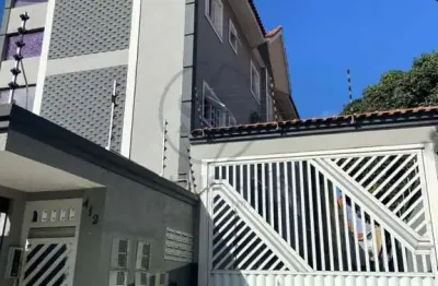 Casa / sobrado para venda em santo andré, vila américa, 2 dormitórios, 1 suíte, 2 banheiros, 2 vagas