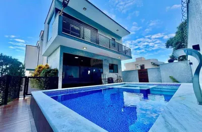 Casa em condomínio fechado com 4 quartos à venda no Parque Balneário Oásis, Peruíbe 