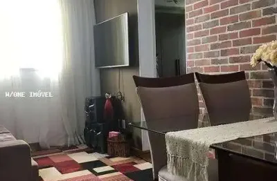 Apartamento para Venda em Santo André, Vila Homero Thon, 2 dormitórios, 1 banheiro, 1 vaga