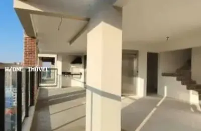 Cobertura duplex para venda em santo andré, jardim, 3 dormitórios, 3 suítes, 4 banheiros, 4 vagas