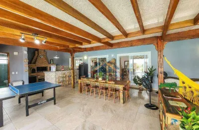 Casa com 5 dormitórios à venda, 423 m² por r$ 2.200.000,00 - colinas de inhandjara - itupeva/sp