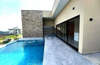 Casa térrea de alto padrão no condomínio Campo de Toscana, em Vinhedo/SP.