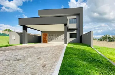 Casa em condomínio fechado com 3 quartos para alugar na rua nelson brunelli, --, parque tauá, londrina por r$ 6.500