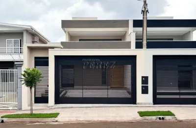 Casa com 3 quartos à venda na edu chaves, --, santos dumont, londrina por r$ 1.280.000