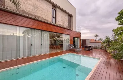 Casa em condomínio fechado com 6 quartos para alugar na das palmeiras, --, gleba fazenda palhano, londrina por r$ 29.000