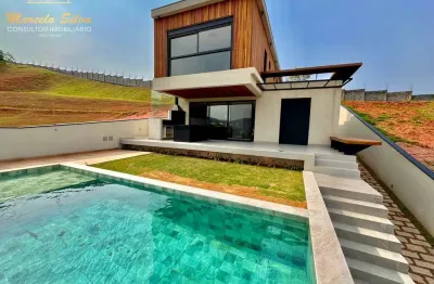 Casa nova, alto padrão, condomínio vale das águas, bragança paulista