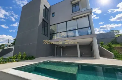 Casa nova em fase de acabamento condomínio vale das águas , alto padrão, bragança paulista - sp