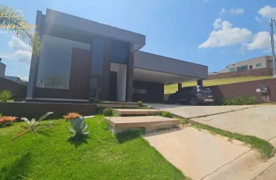 Casa nova e térrea  com 3 suíte  em condomínio terras de santa cruz , bragança paulista - sp
