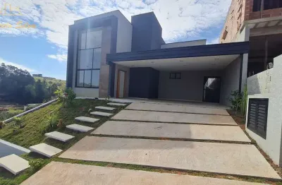 Casa nova alto padrão em condomínio, bragança paulista - sp