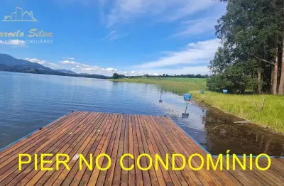 Represa terreno em condomínio ponta das castanheiras , piracaia - sp
