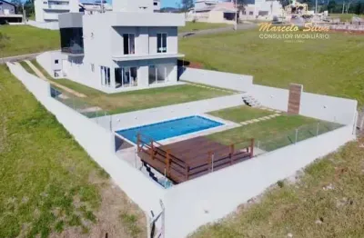 Terras de santa cruz , casa com 4 dormitórios em bragança paulista.