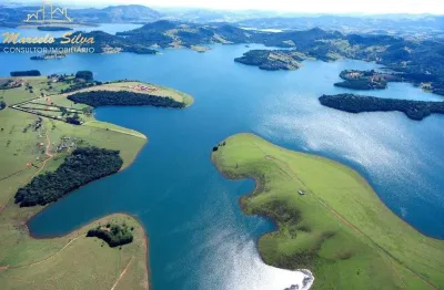 Represa terreno 5.000 m²  para chacara pé na água e parcelado, joanopolis