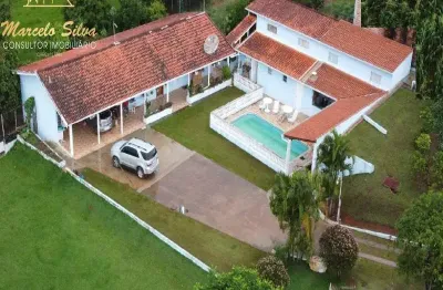 Chácara com piscina campo de futebol   bragança paulista campo novo