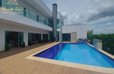 Represa braganga paulista , casa 5 suítes condomínio alto padrão