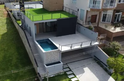 Espetacular casa nova 3 suítes condomínio bragança paulista