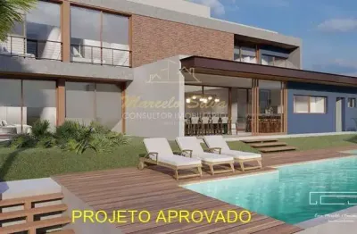 Represa terreno com projeto aprovado  em condomínio porto laranjeiras, piracaia - sp