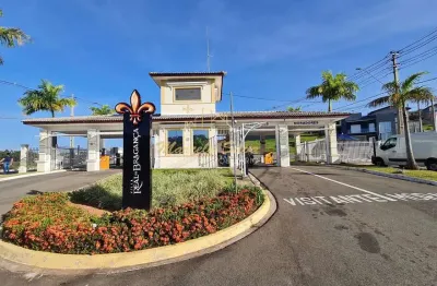 Terreno plano com planta aprovada no condomínio villa real de bragança