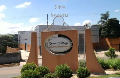 Terreno em condomínio fechado à venda na Rua Cassiopéia, Condomínio Residencial Sunset Village, Bragança Paulista