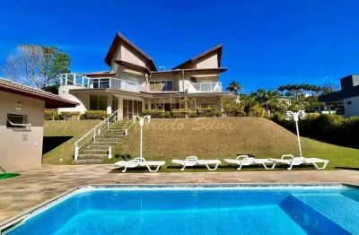 Fundo para o Lago do Condomínio!! Casa com 4 suítes no Condomínio Jardim das Palmeiras em Bragança Paulista, SP