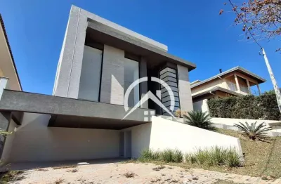 Espectacular casa de condomínio com 4 suítes à venda em atibaia/sp