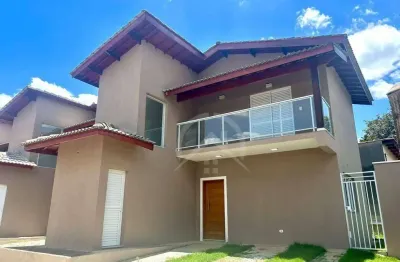 Sobrado com 3 dormitórios, 131 m² - venda por r$ 695.000,00 ou aluguel por r$ 3.835,00/mês - loteamento loanda - atibaia/sp