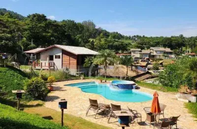 Chácara com 2 dormitórios à venda, 1000 m² por r$ 950.000,00 - ribeirão dos porcos - atibaia/sp